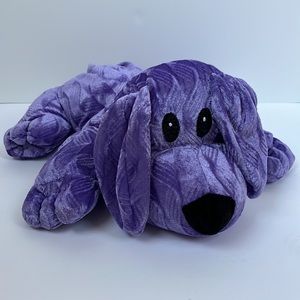 PEEK-A-BOO TOYS Purple Plush Dog